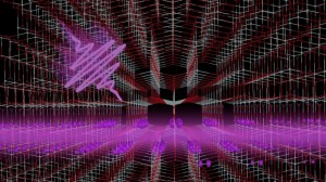 Lattice structure of anatase TiO2 with a graphical representation of the 2D exciton that is generated by the absorption of light purple wavy arrow This 2D exciton is the lowest energy excitation of the material Credit Joerg Harms Lattice structure of anatase TiO2 with a graphical representation of the 2D exciton that is generated by the absorption of light purple wavy arrow This 2D exciton is the lowest energy excitation of the material Credit Joerg Harms