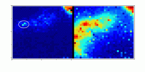 By using a SPAD array imager, the camera developed by the Proteus team is able to detect ballistic photons from a pulsed laser light source that pass through the body relatively un-scattered By using a SPAD array imager, the camera developed by the Proteus team is able to detect ballistic photons from a pulsed laser light source that pass through the body relatively un-scattered
