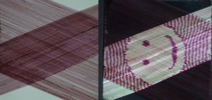 Using invisible thread can help clothing manufacturers create a logotype that is part of the actual fabric and that only becomes visible under polarized light The technology produces a specific optical spectrum that is very difficult for pirate manufactur