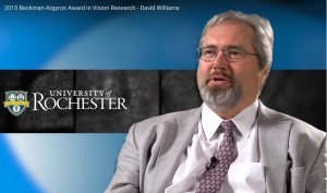 David Williams receives Beckman-Argyros Award in Vision Research David Williams receives Beckman-Argyros Award in Vision Research