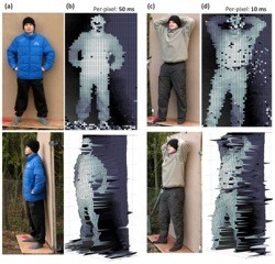 Scientists at Heriot-Watt University in Edinburgh, Scotland have developed a new camera system that creates high-resolution 3-D images from up to a kilometre away, even of object that are typically difficult to image because they do not reflect laser ligh