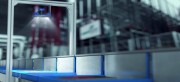 Italy-based Datalogic exhibits its Matrix 450, a 2D cod reader equipped with a 5MB sensor with a throughput of 15 framess designed mainly for automatic commissioning, manual post sorting, and handling of return shipments