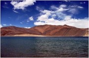 Pangong Lake in Ladakh, India The National Large Solar Telescope, the worlds largest such device to date, will be placed on the banks of this lake