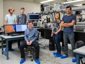PhD students Behzad Khanaliloo and Matthew Mitchell, lead authors on the paper PhD students Behzad Khanaliloo and Matthew Mitchell, lead authors on the paper