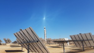 The Ashalim project is the first wireless solar field, built in the Negev as part of a government plan to increase renewable energy in Israel Photo courtesy of BrightSource The Ashalim project is the first wireless solar field, built in the Negev as part of a government plan to increase renewable energy in Israel Photo courtesy of BrightSource