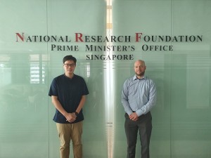 Dr Charles Lim, Assistant Professor at NUS and Joris Van Campenhout, RD Program director at imec Dr Charles Lim, Assistant Professor at NUS and Joris Van Campenhout, RD Program director at imec