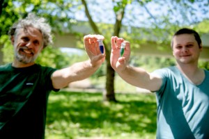 Volker Hartmann rightand Marc Nowaczyk have closed the green gapRUB, Marquard Volker Hartmann rightand Marc Nowaczyk have closed the green gapRUB, Marquard