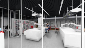 Advanced robotics in medical center Advanced robotics in medical center