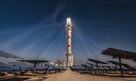 The Ashalim project is the first wireless solar field, built in the Negev as part of a government plan to increase renewable energy in Israel.