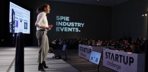 Avenda Healths Brittany Berry-Pusey during her 2019 SPIE Startup Challenges winning pitch Avenda Healths Brittany Berry-Pusey during her 2019 SPIE Startup Challenges winning pitch