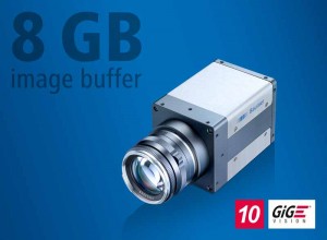 The QX series 10 GigE cameras with 8 GB internal image memory and 335 fps at 12 MP resolution enable flexible implementation in varied high-speed applications The QX series 10 GigE cameras with 8 GB internal image memory and 335 fps at 12 MP resolution enable flexible implementation in varied high-speed applications