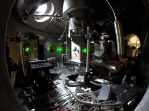 The laboratory set-up at the Ecole Polytechnique France Credit Julien Fuchs, Technion