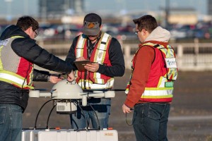A Microdrones mdLiDAR1000, the type of drone used in the October 20, 2019 surveys at EIA A Microdrones mdLiDAR1000, the type of drone used in the October 20, 2019 surveys at EIA