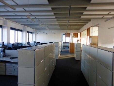 empty FRAMOS office