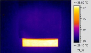 A hot object can be fully hidden from infrared detection by adding polyethylene glycol to an aerogel film Credit American Chemical Society A hot object can be fully hidden from infrared detection by adding polyethylene glycol to an aerogel film Credit American Chemical Society