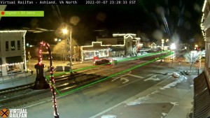 AI Detected Grade Crossing Violator Going Around Gates