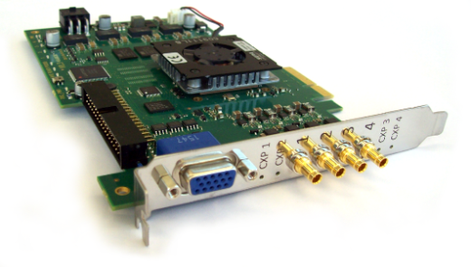 microEnable 5 marathon ACXVCX-QP frame grabber with four ports microEnable 5 marathon ACXVCX-QP frame grabber with four ports