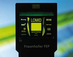 Fraunhofer FEP OLED microdisplay