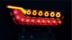 Osram tail light with OLEDs Osram tail light with OLEDs