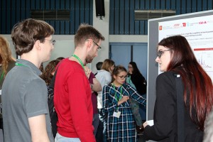 Scientists engaging in fruitful discussions during the poster session of PicoQuants Quantum Symposium Scientists engaging in fruitful discussions during the poster session of PicoQuants Quantum Symposium