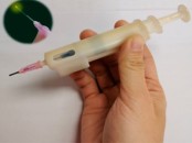 The handy pens tip changes color when exposed to harmful gases Credit Adapted from ACS Materials Letter 2021, DOI 101021acsmaterialslett0c00516