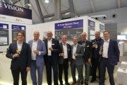 Michael Schmidt, Basler Dr Olaf Munkelt, MVTec Thomas Lbkemeier, EMVA Eric Carey, Teledyne Jeff Burnstein, Association for Advancing Automation George Chamberlain, Pleora Technologies James Falconer, Pleora Technologies and Dr Chris Yates, EMVA