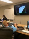 NDT technicians use OmniScan X3 flaw detectors during a PAUT class at Lavender Internationals training facility in Houston, Texas