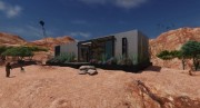 The 2021 Build Challenge team from the University of Nevada, Las Vegas earned third place for their entry Mojave Bloom, a design that created a healing space for military veterans Photo by NREL