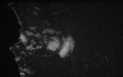 The new imaging technique has been used to capture the exhaled breath of a person speaking This is a demonstration of the published imaging technique that is being further investigated The imaging shows only the temperature change associated with exhaled