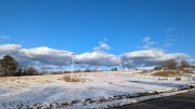 Snowy field